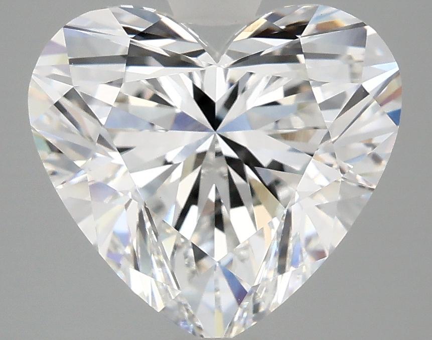 4.19 Carat Heart Shaped Ideal Cut VVS2 IGI Certified Lab Grown Diamond