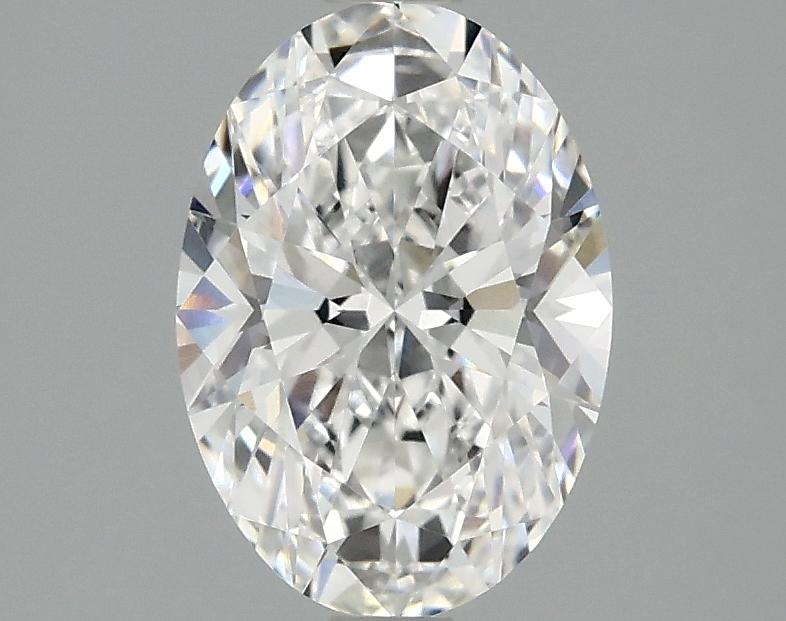 1.55 Carat Oval Shaped Ideal Cut VVS2 IGI Certified Lab Grown Diamond