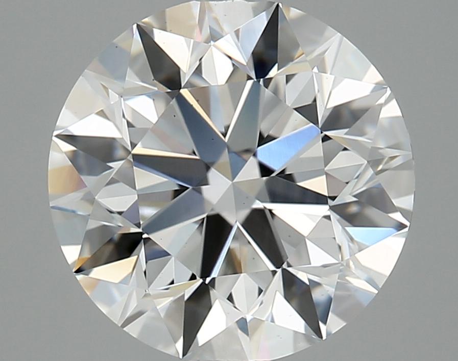 2.5 Carat Round Shaped Excellent Cut VS1 IGI Certified Lab Grown Diamond