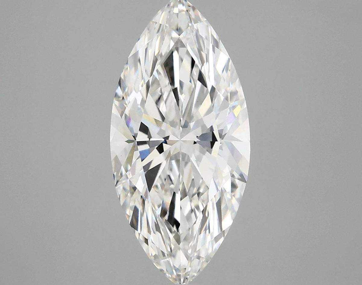 3.1 Carat Marquise Shaped Excellent Cut VS1 IGI Certified Lab Grown Diamond