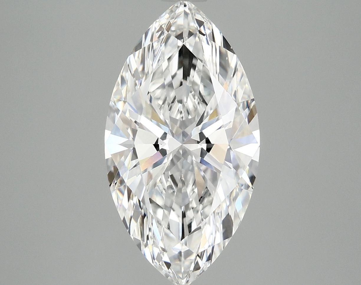 3.09 Carat Marquise Shaped Excellent Cut VS1 IGI Certified Lab Grown Diamond