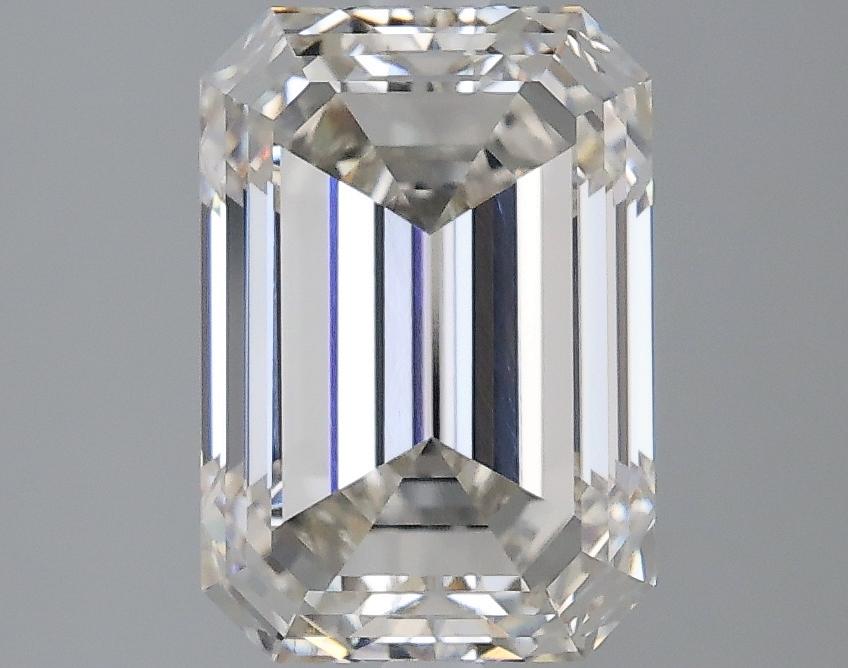 3.03 Carat Emerald Shaped Ideal Cut VVS2 IGI Certified Lab Grown Diamond