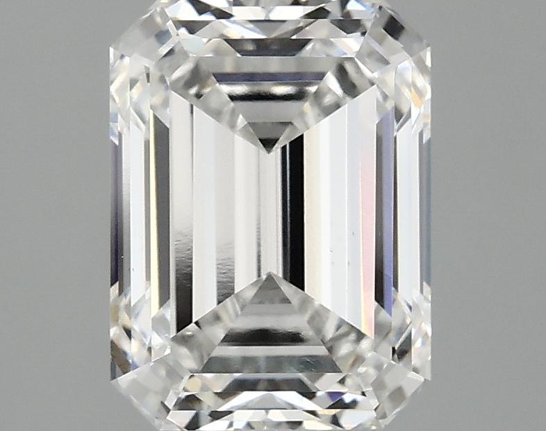 3.06 Carat Emerald Shaped Excellent Cut VS1 IGI Certified Lab Grown Diamond