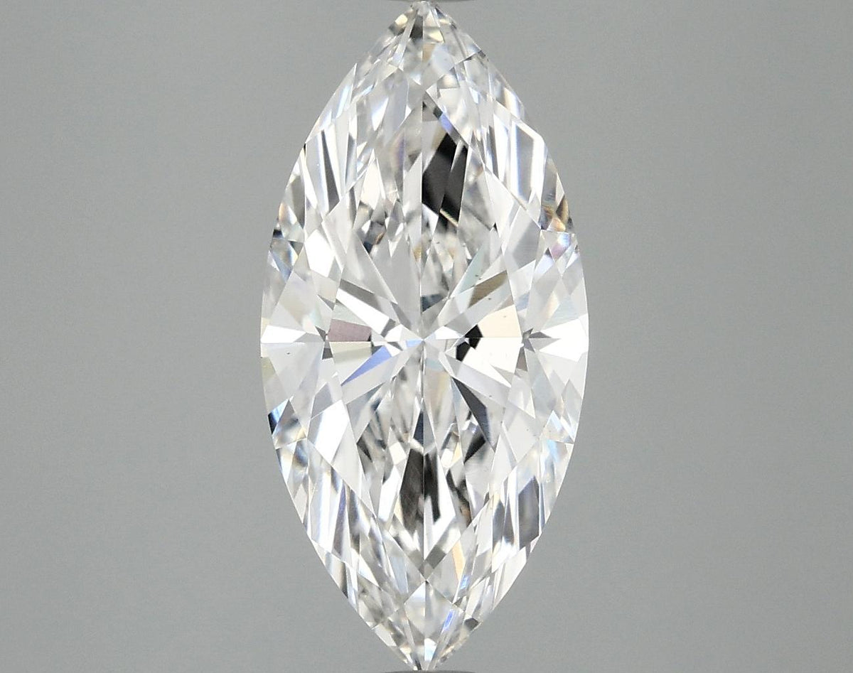 2.97 Carat Marquise Shaped Excellent Cut VS1 IGI Certified Lab Grown Diamond