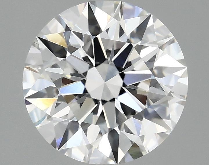 2.09 Carat Round Shaped Ideal Cut VVS2 IGI Certified Lab Grown Diamond