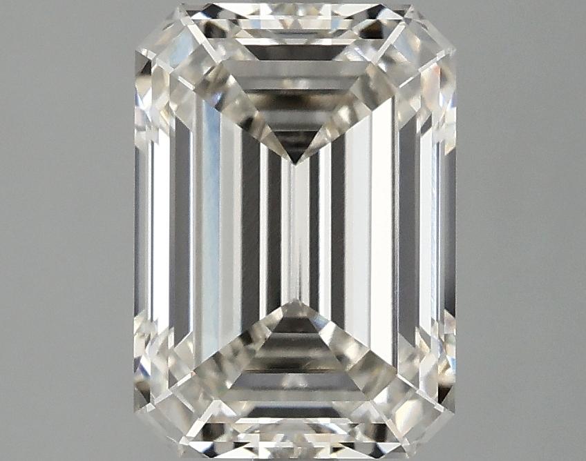 3.06 Carat Emerald Shaped Ideal Cut VVS2 IGI Certified Lab Grown Diamond