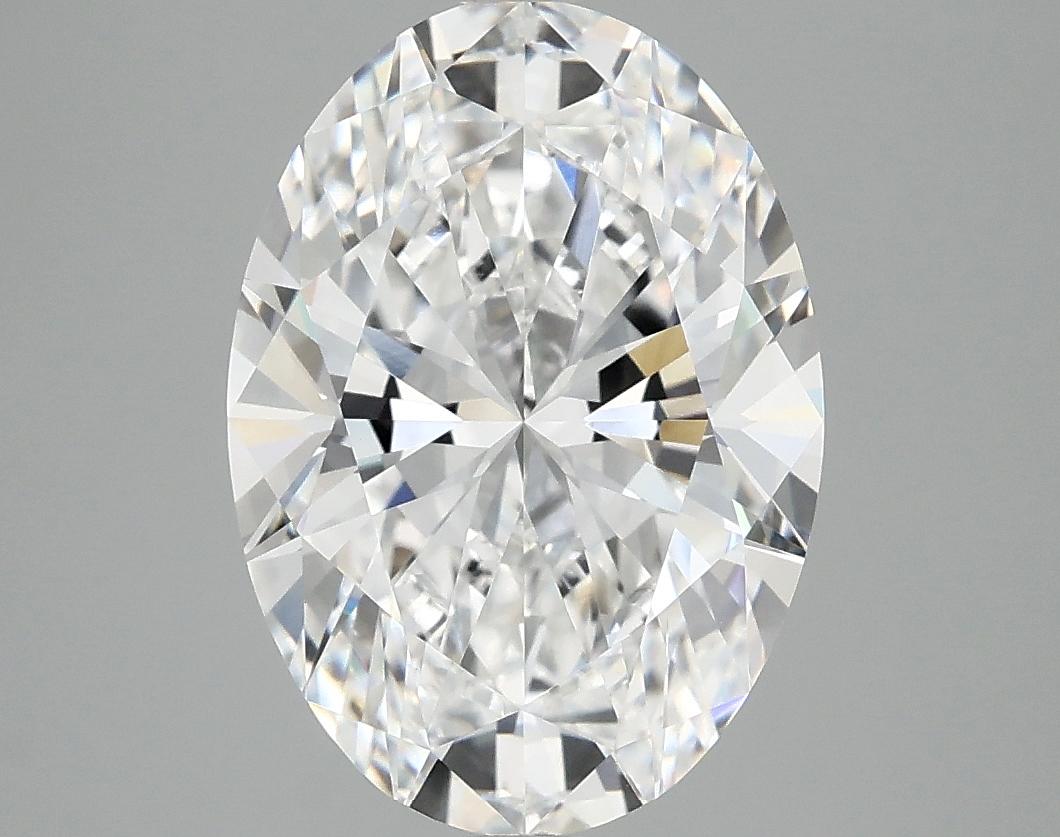 4.09 Carat Oval Shaped Ideal Cut VVS2 IGI Certified Lab Grown Diamond
