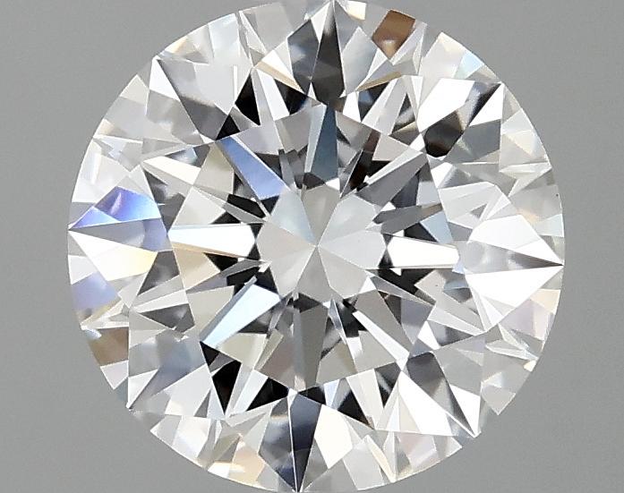 2.09 Carat Round Shaped Ideal Cut VVS2 IGI Certified Lab Grown Diamond