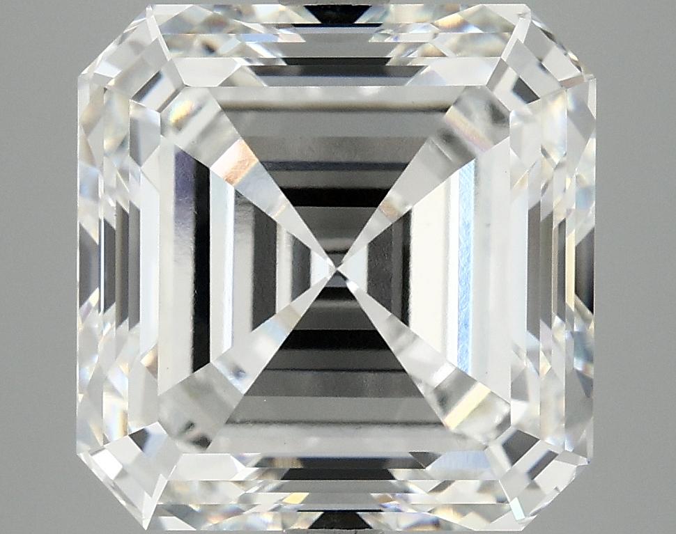 7.76 Carat Asscher Shaped Ideal Cut VVS2 IGI Certified Lab Grown Diamond