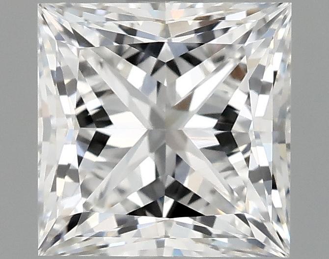 1.58 Carat Princess Shaped Ideal Cut VS2 IGI Certified Lab Grown Diamond