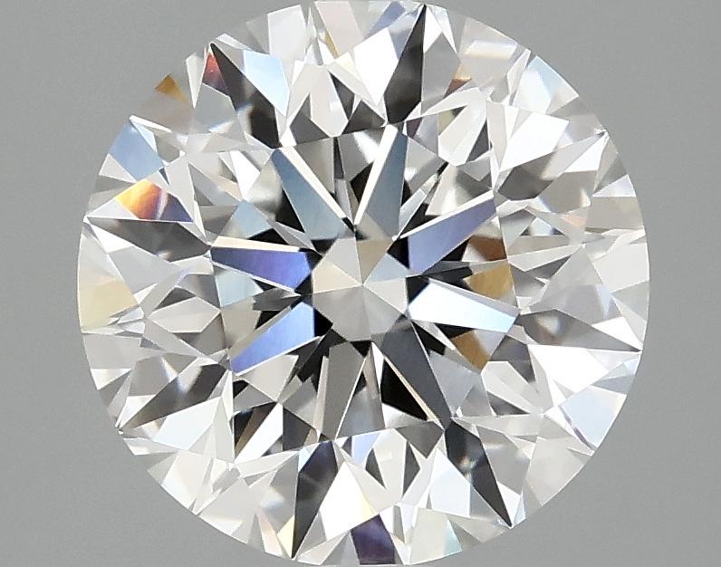 3.04 Carat Round Shaped Excellent Cut VVS2 IGI Certified Lab Grown Diamond