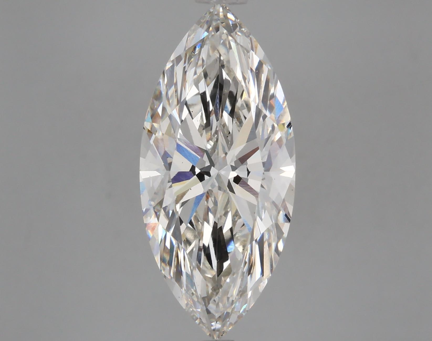 4.59 Carat Marquise Shaped Excellent Cut VS1 IGI Certified Lab Grown Diamond