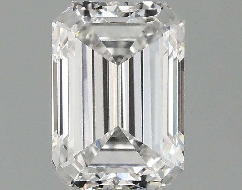 0.98 Carat Emerald Shaped Ideal Cut VVS2 IGI Certified Lab Grown Diamond