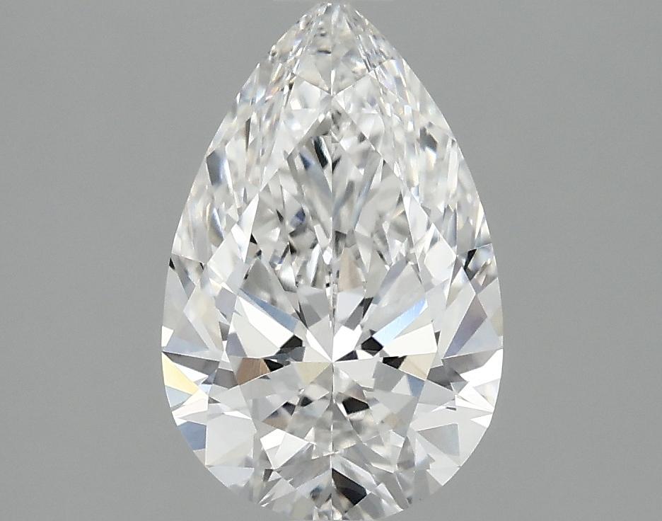1.88 Carat Pear Shaped Ideal Cut VVS2 IGI Certified Lab Grown Diamond
