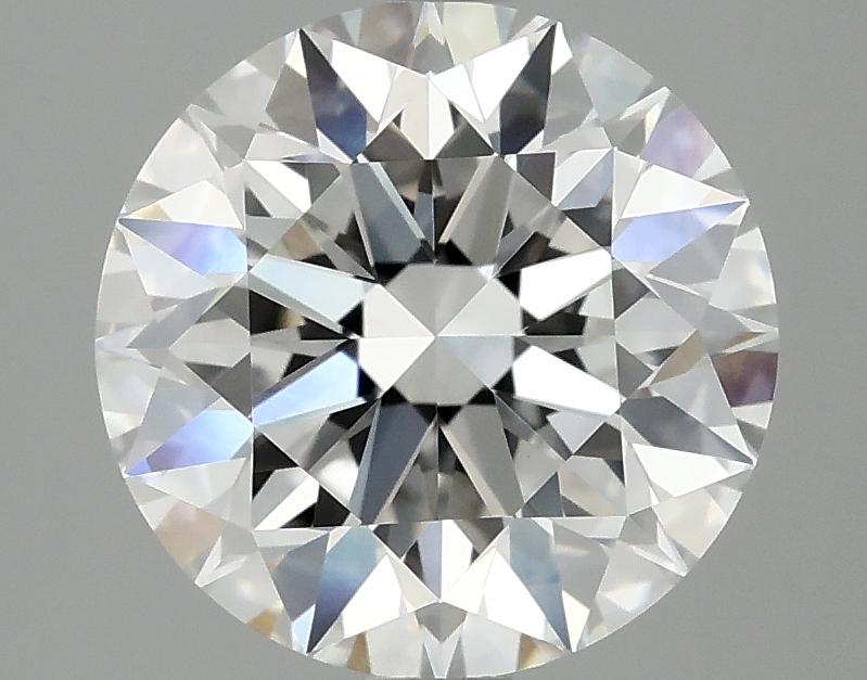 3.09 Carat Round Shaped Excellent Cut VVS2 IGI Certified Lab Grown Diamond