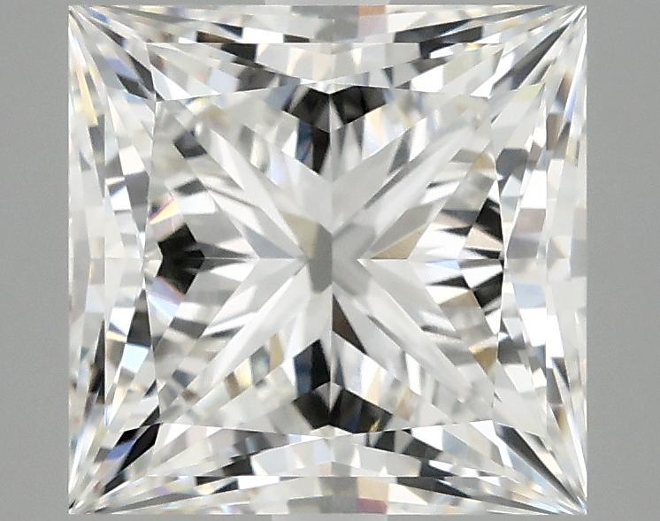 4.12 Carat Princess Shaped Ideal Cut VVS2 IGI Certified Lab Grown Diamond