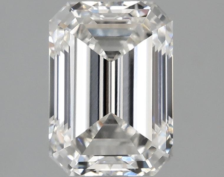 2.02 Carat Emerald Shaped Ideal Cut VVS2 IGI Certified Lab Grown Diamond