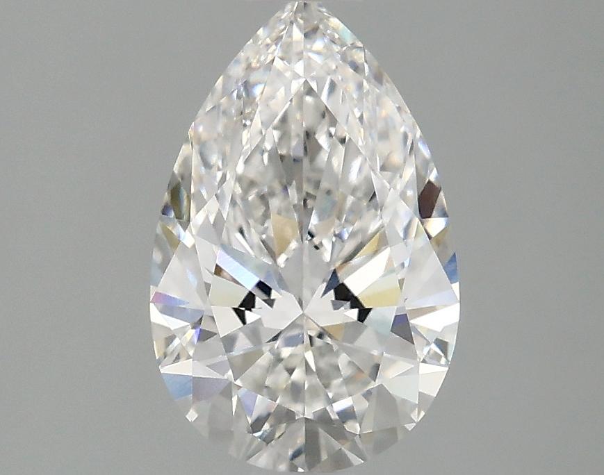 1.59 Carat Pear Shaped Ideal Cut VVS2 IGI Certified Lab Grown Diamond