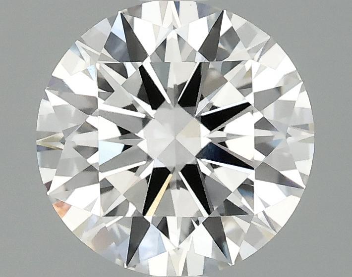 2.04 Carat Round Shaped Excellent Cut VVS2 IGI Certified Lab Grown Diamond