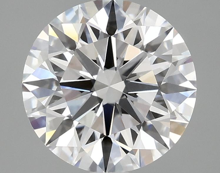 2.58 Carat Round Shaped Ideal Cut VVS2 IGI Certified Lab Grown Diamond