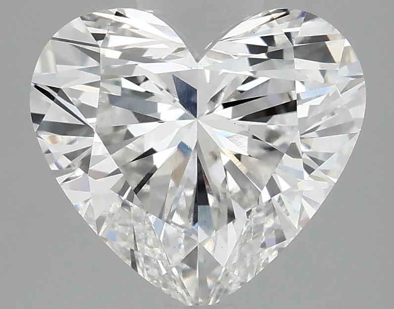 3.09 Carat Heart Shaped Ideal Cut VS2 IGI Certified Lab Grown Diamond