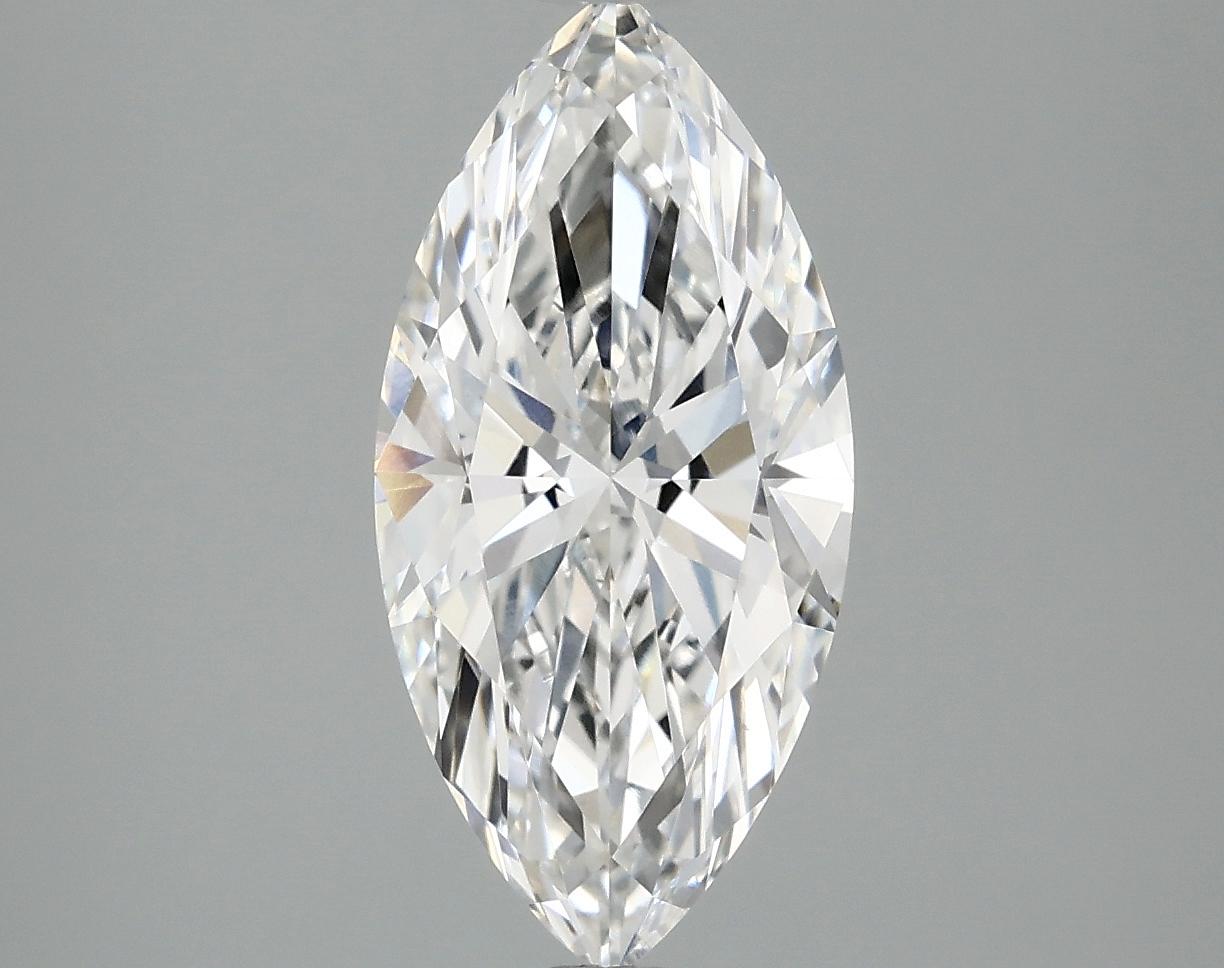 2.04 Carat Marquise Shaped Excellent Cut VS1 IGI Certified Lab Grown Diamond