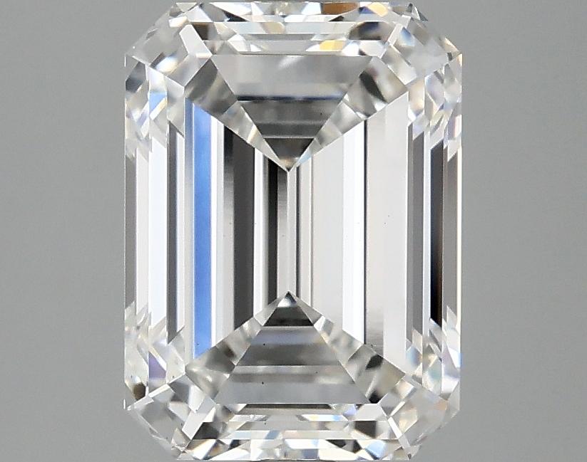3.09 Carat Emerald Shaped Excellent Cut VS1 IGI Certified Lab Grown Diamond