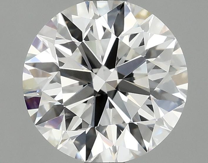 2.03 Carat Round Shaped Excellent Cut VVS2 IGI Certified Lab Grown Diamond