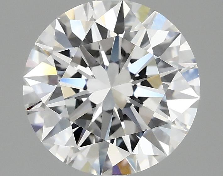 2.07 Carat Round Shaped Ideal Cut VVS2 IGI Certified Lab Grown Diamond