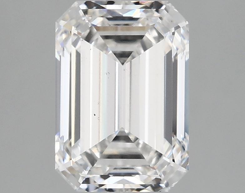 2.53 Carat Emerald Shaped Ideal Cut VS2 IGI Certified Lab Grown Diamond