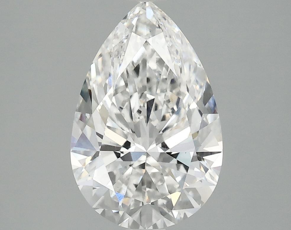2.56 Carat Pear Shaped Excellent Cut VS1 IGI Certified Lab Grown Diamond