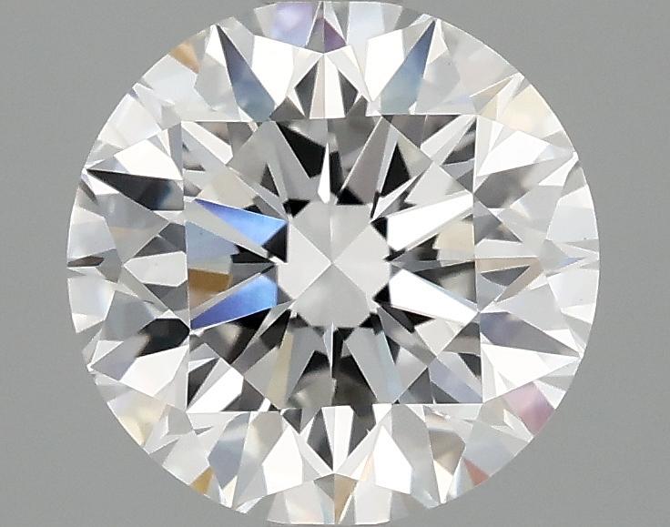2.05 Carat Round Shaped Excellent Cut VVS2 IGI Certified Lab Grown Diamond