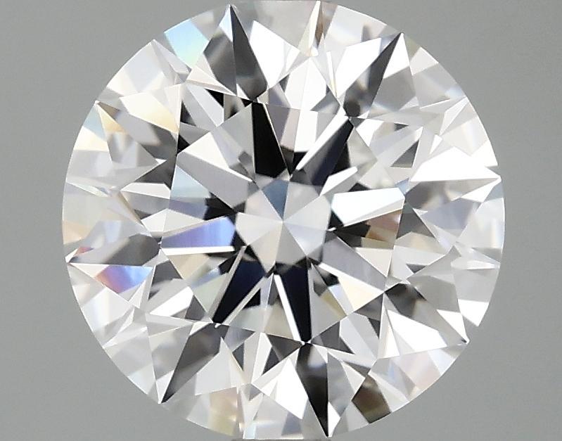 3.07 Carat Round Shaped Ideal Cut VVS2 IGI Certified Lab Grown Diamond