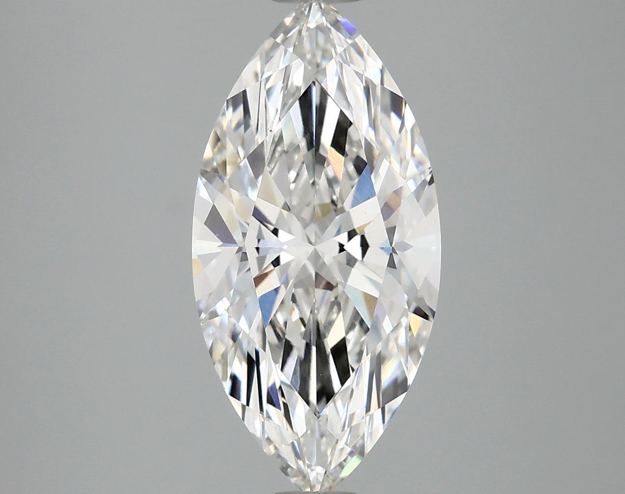 3.1 Carat Marquise Shaped Ideal Cut VS1 IGI Certified Lab Grown Diamond