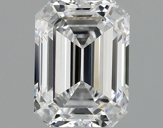 0.96 Carat Emerald Shaped Excellent Cut VS2 IGI Certified Lab Grown Diamond