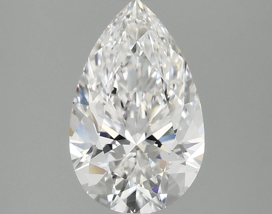2.01 Carat Pear Shaped Ideal Cut VVS2 IGI Certified Lab Grown Diamond