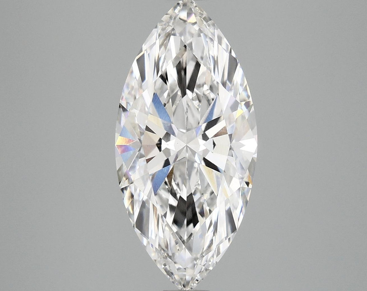 2.91 Carat Marquise Shaped Excellent Cut VS1 IGI Certified Lab Grown Diamond