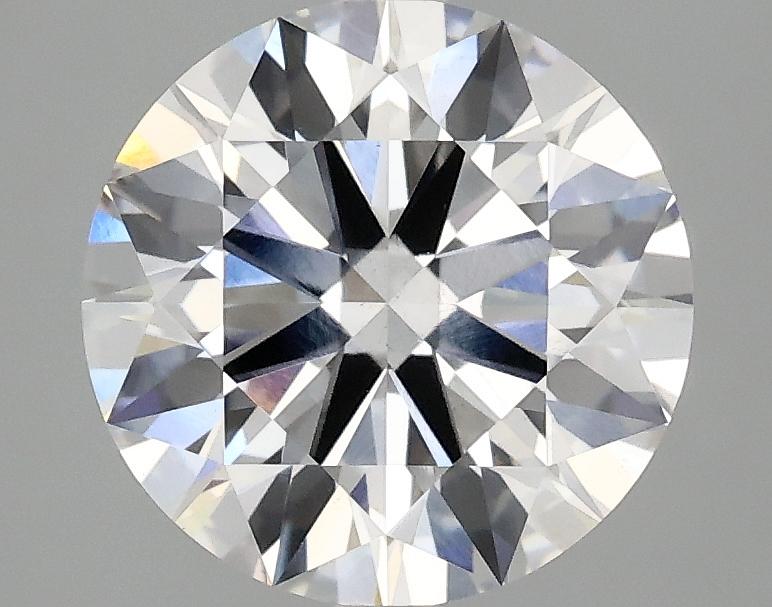 2.84 Carat Round Shaped Ideal Cut VS2 IGI Certified Lab Grown Diamond