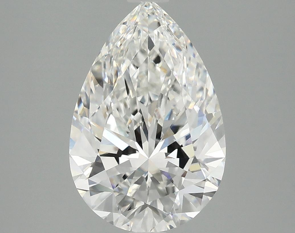 3.03 Carat Pear Shaped Excellent Cut VVS2 IGI Certified Lab Grown Diamond