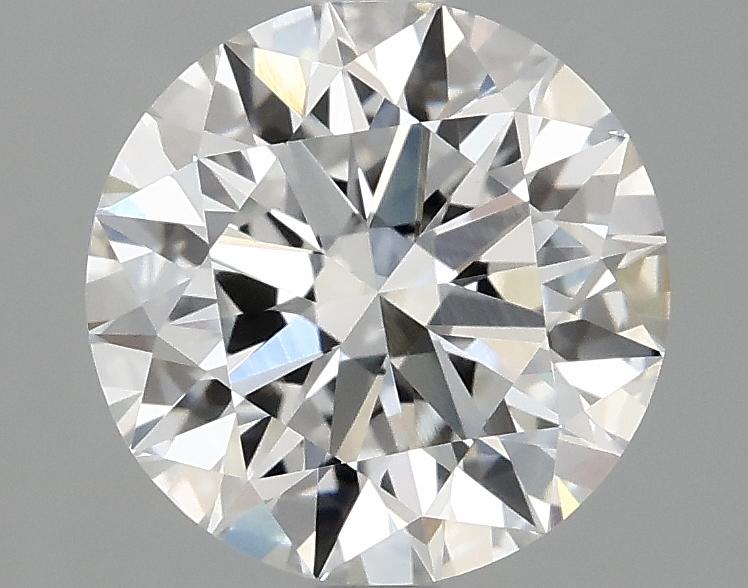 2.55 Carat Round Shaped Ideal Cut VVS2 IGI Certified Lab Grown Diamond