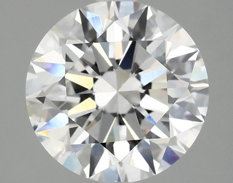 3.08 Carat Round Shaped Ideal Cut VVS2 IGI Certified Lab Grown Diamond