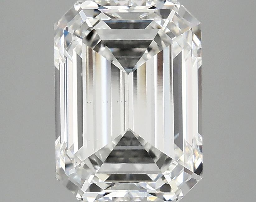 3.06 Carat Emerald Shaped Excellent Cut VS1 IGI Certified Lab Grown Diamond