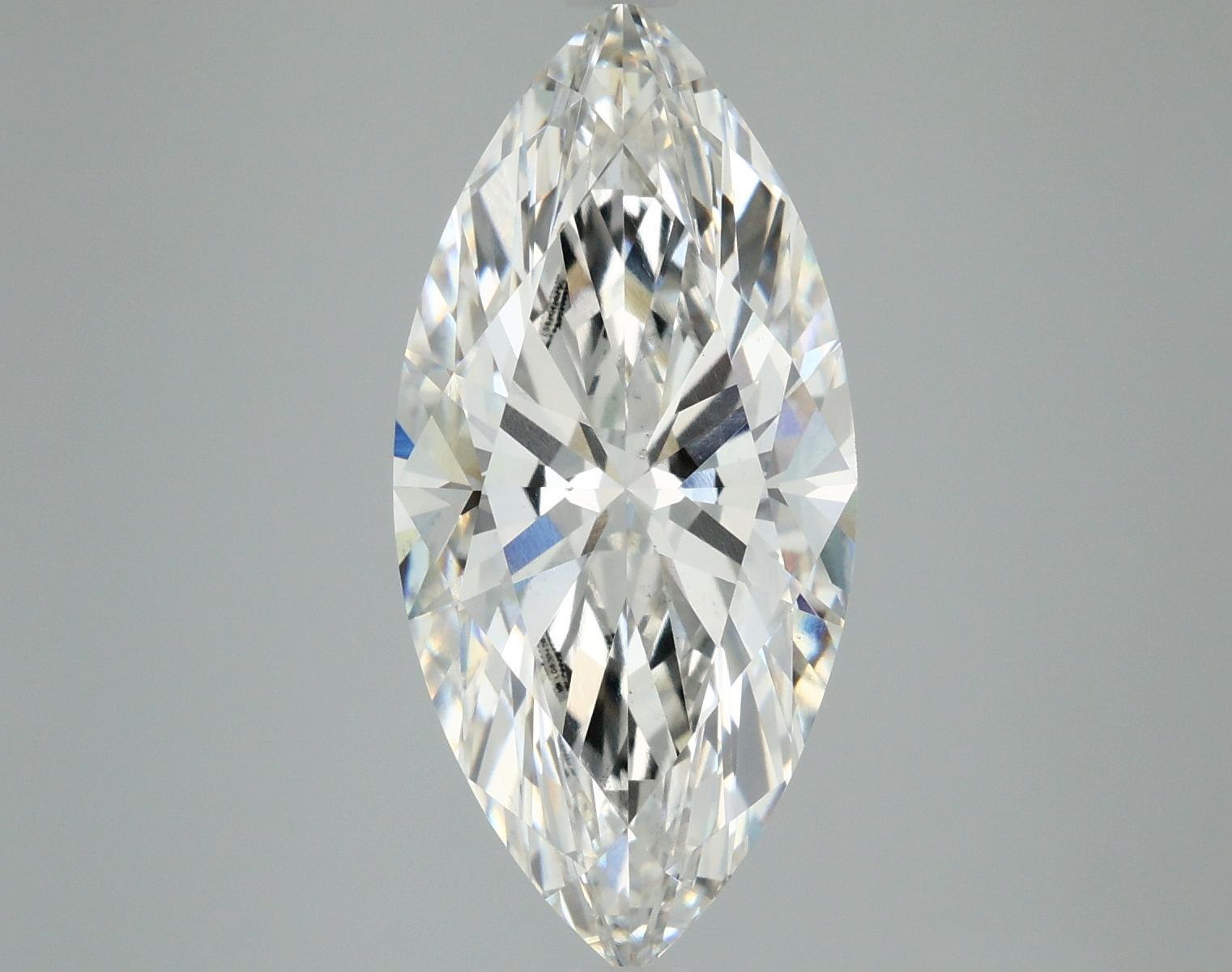 4.7 Carat Marquise Shaped Excellent Cut VS2 IGI Certified Lab Grown Diamond