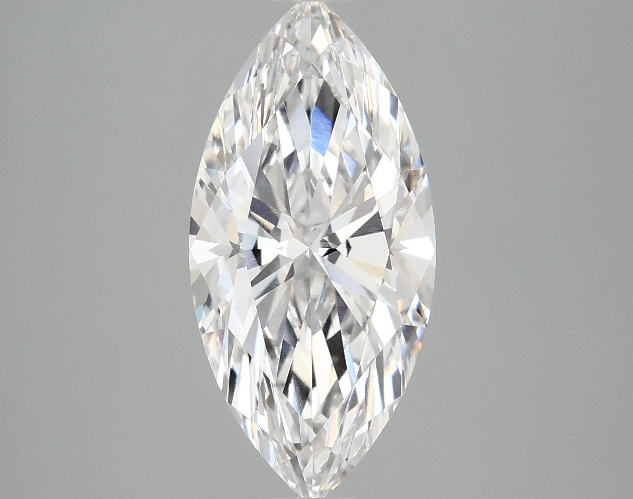 2.98 Carat Marquise Shaped Excellent Cut VS1 IGI Certified Lab Grown Diamond