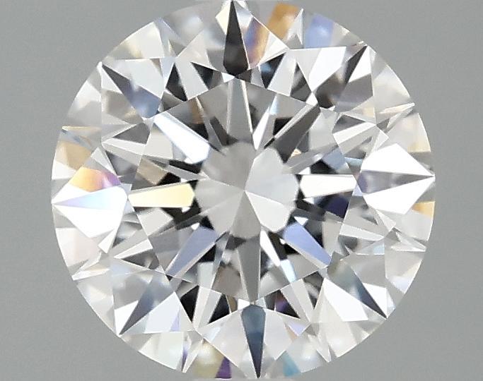 2.07 Carat Round Shaped Excellent Cut VVS2 IGI Certified Lab Grown Diamond
