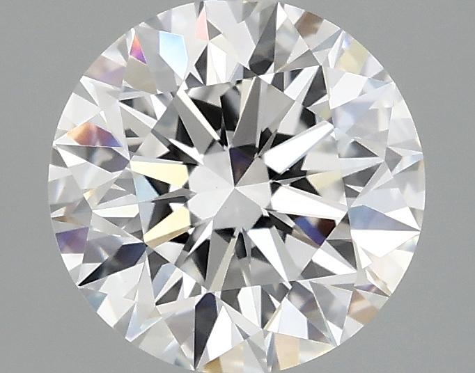 2.01 Carat Round Shaped Excellent Cut VVS2 IGI Certified Lab Grown Diamond