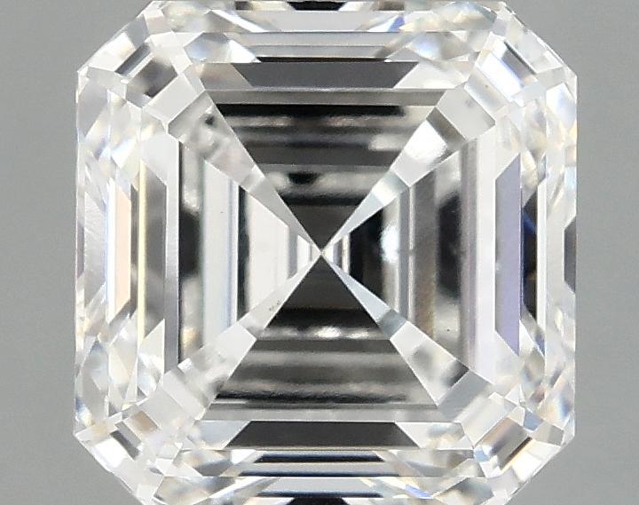 2.04 Carat Asscher Shaped Ideal Cut VS1 IGI Certified Lab Grown Diamond