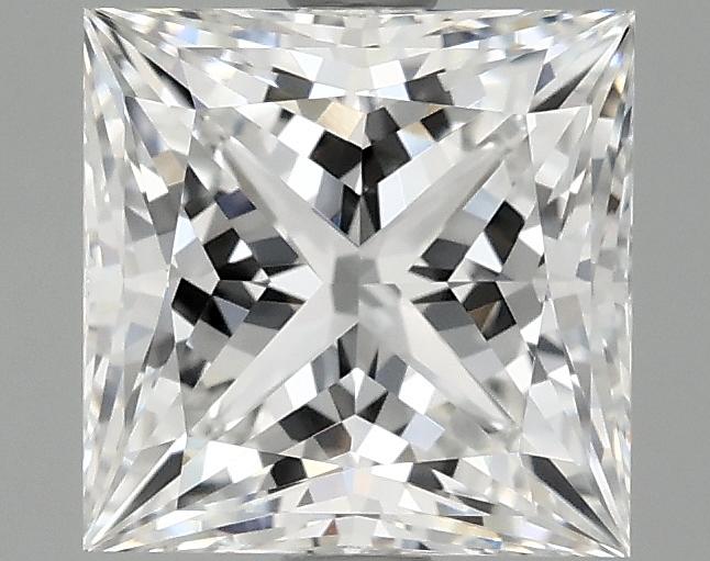 2.09 Carat Princess Shaped Ideal Cut VVS2 IGI Certified Lab Grown Diamond