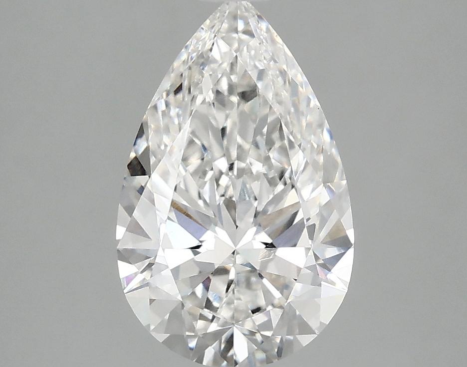 2.0 Carat Pear Shaped Ideal Cut VVS2 IGI Certified Lab Grown Diamond