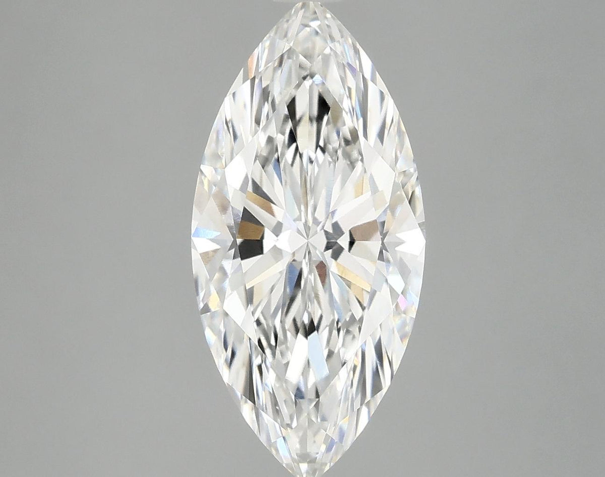 3.04 Carat Marquise Shaped Excellent Cut VVS2 IGI Certified Lab Grown Diamond